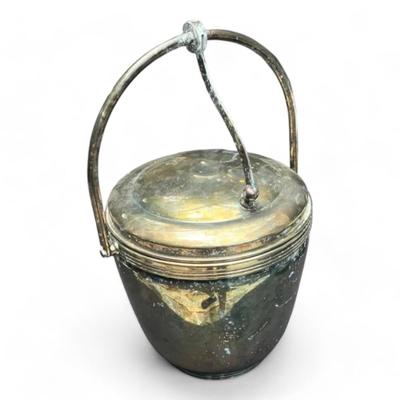 Sheffield Silver Co. Silver Plated Wine Cooler Ice Bucket Vintage