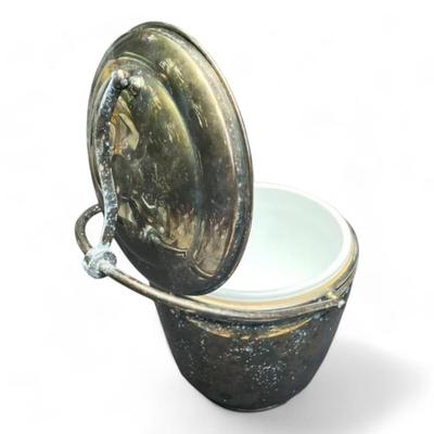 Sheffield Silver Co. Silver Plated Wine Cooler Ice Bucket Vintage