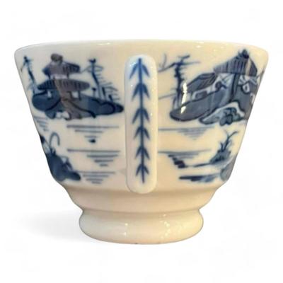 Mottahedeh Cobalt Blue Cantonese Teacups Set Of 6