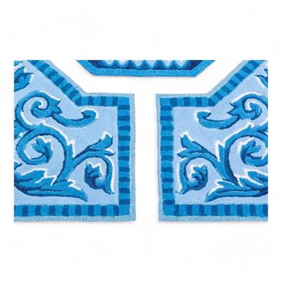 Exquisite Custom Blue And White Rug - A Rare Treasure Investment Purchased For $30 000
