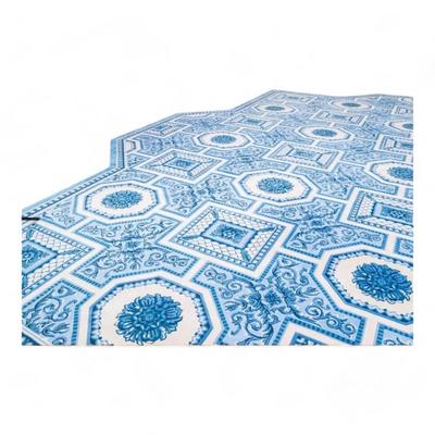 Exquisite Custom Blue And White Rug - A Rare Treasure Investment Purchased For $30 000