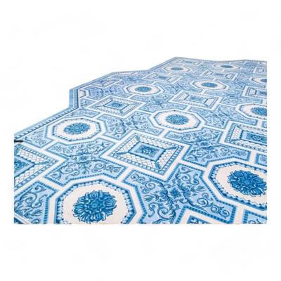 Exquisite Custom Blue And White Rug - A Rare Treasure Investment Purchased For $30 000
