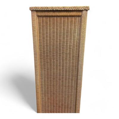 Henry Link Wicker Tall Dresser Chest Of Drawers Lingerie Chest