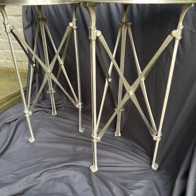 West Elm Pair of Directoire Neoclassical Drink Martini Side End Tables Doirect