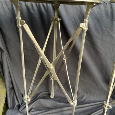 West Elm Pair of Directoire Neoclassical Drink Martini Side End Tables Doirect