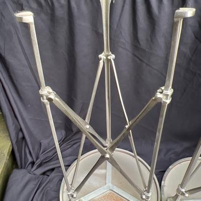West Elm Pair of Directoire Neoclassical Drink Martini Side End Tables Doirect