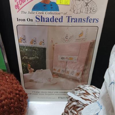 Sewing patterns and Sewing items - Yarn - craft kits