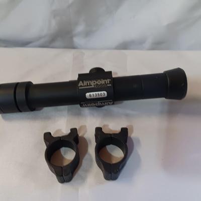 Aimpoint 3000 Rifle Scope with mounting brackets
