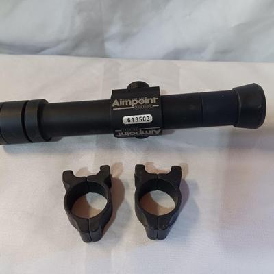 Aimpoint 3000 Rifle Scope with mounting brackets