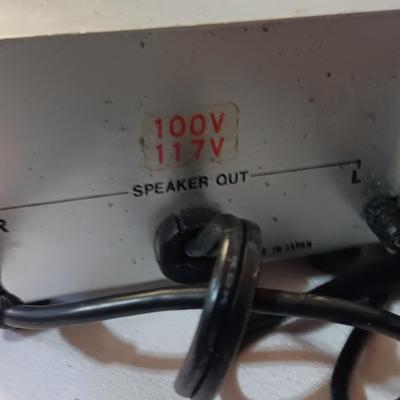 Vintage Akai Headphones AEH-10 With Adaptor