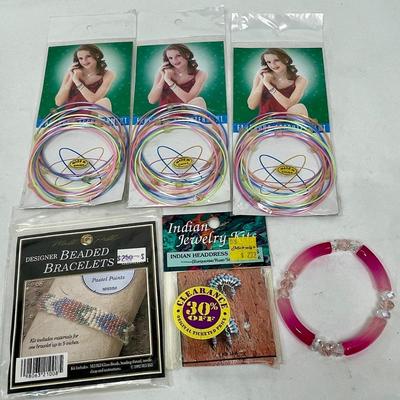 Jewelry Lot - bracelets & jewelry making kits