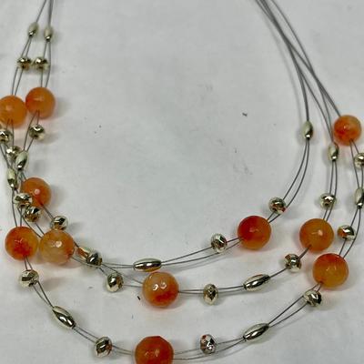 Costume Jewelry Beaded Necklace