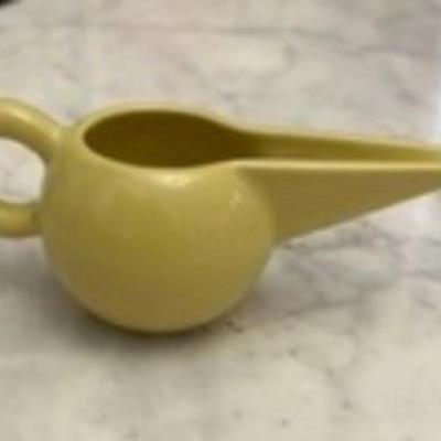 ARABIA FINLAND STORYBIRD PITCHER YELLOW
