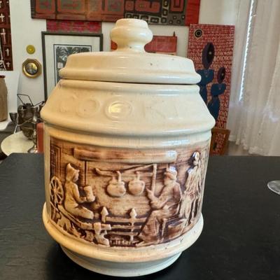 MCCOY PIONEER WAGON COOKIE JAR