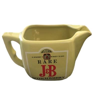 J&B SCOTCH WHISKEY VINTAGE PITCHER