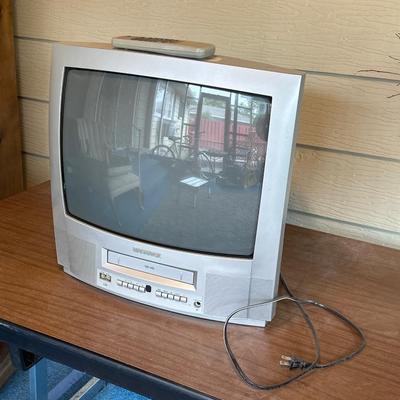 Tv with VHS player