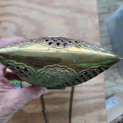 Vintage Metal Clutch Purse