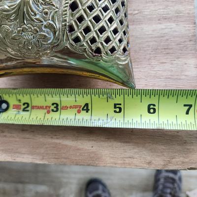 Vintage Metal Clutch Purse