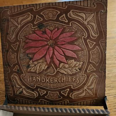Victorian Handkerchief Box