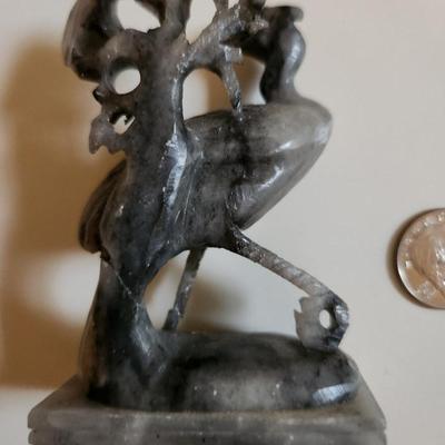 Carved Soapstone Bird