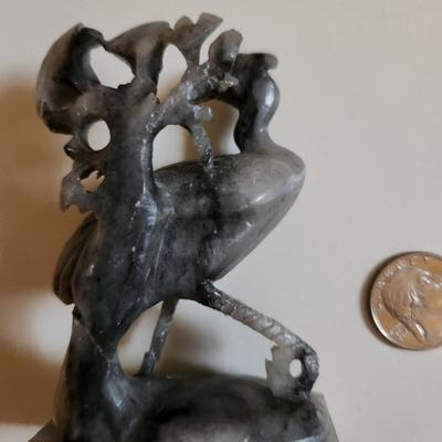 Carved Soapstone Bird