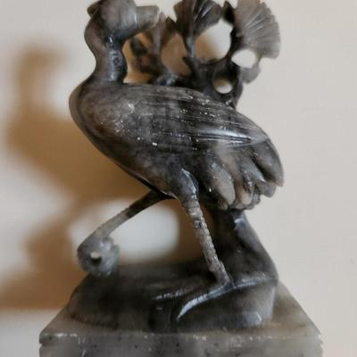 Carved Soapstone Bird