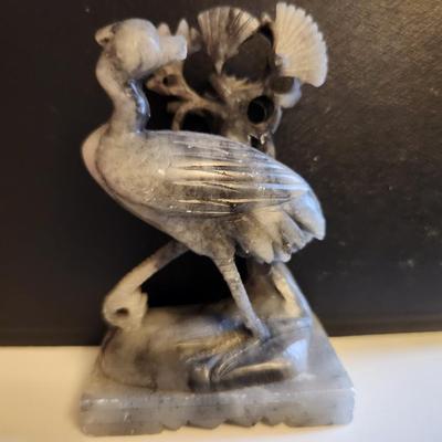 Carved Soapstone Bird