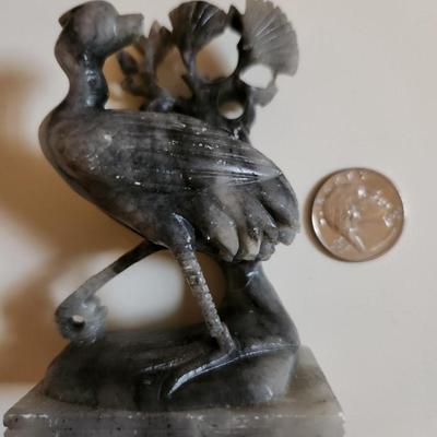 Carved Soapstone Bird