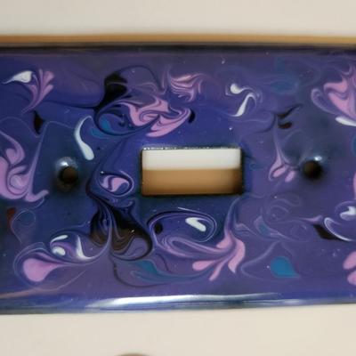 Artist-Crafted Light Switch Cover Plate