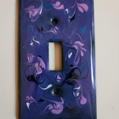 Artist-Crafted Light Switch Cover Plate