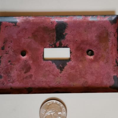 Artist-Crafted Light Switch Cover Plate