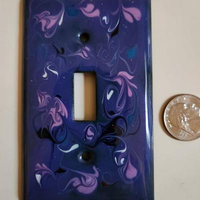 Artist-Crafted Light Switch Cover Plate