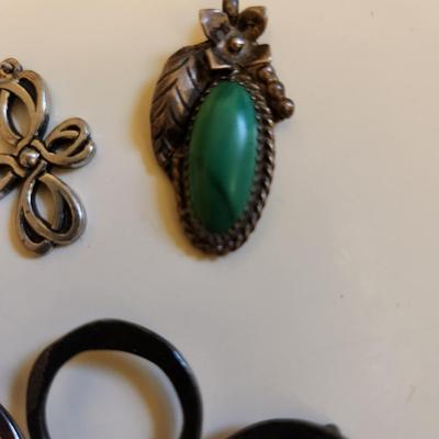 Sterling+(?) Jewelry Pieces
