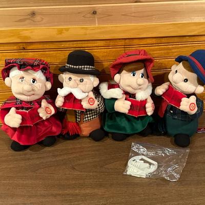 Singing carolers