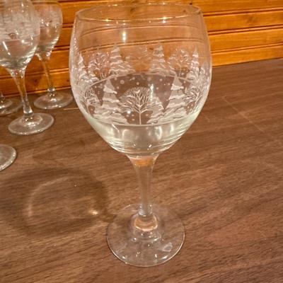 Christmas glasses
