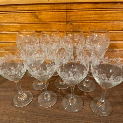 Christmas glasses