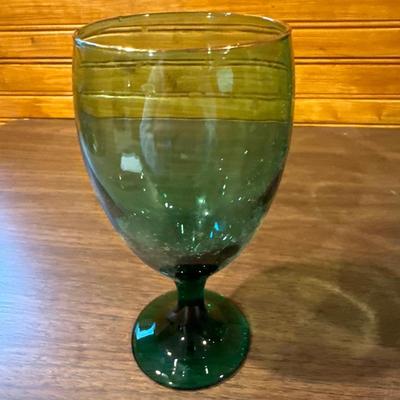 Green glasses