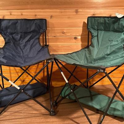Folding lawn chairs