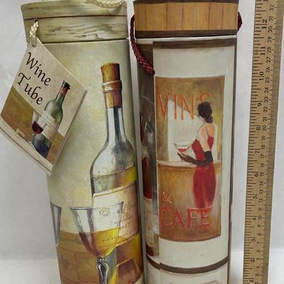 Lot of 2 WineTube Boxes - Wine Gift Wrap