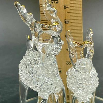 Handblown Glass Reindeer