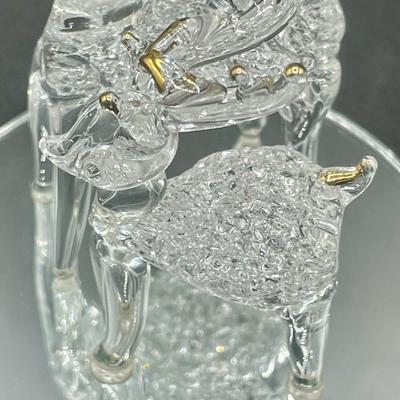 Handblown Glass Reindeer