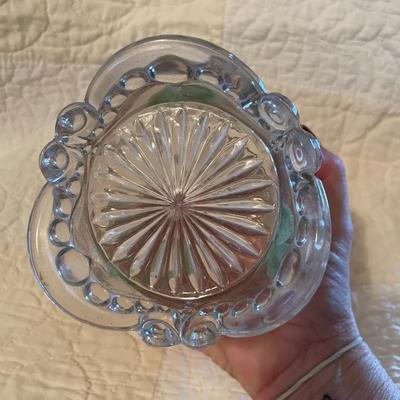 Hand painted candy dish