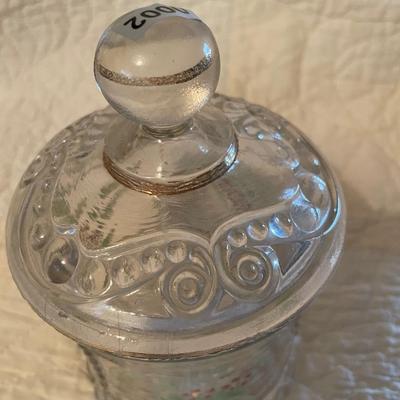 Hand painted candy dish