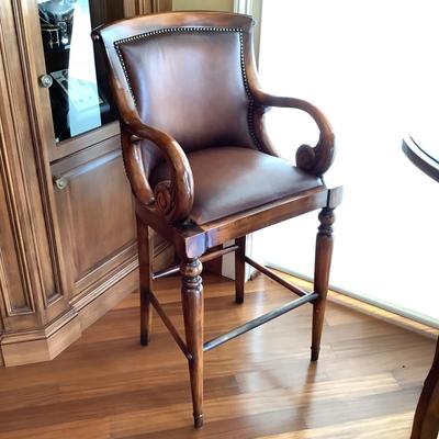 502 Whittemore Sherrill Bar Stools and Table Set