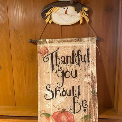 Thanksgiving sign