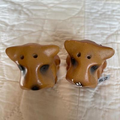 Puppy salt & pepper shakers