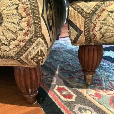 504 WLC Upholstered Chair and Ottoman