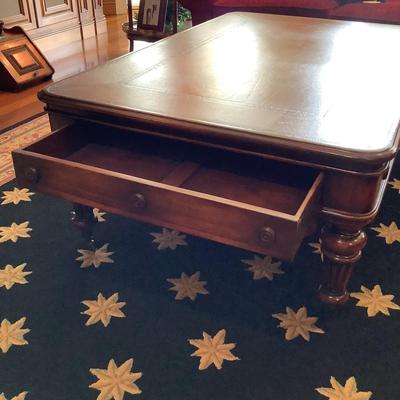 506 Fabulous Theodore Alexander Two Drawer Coffee Table