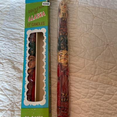Alaska totem pole candles