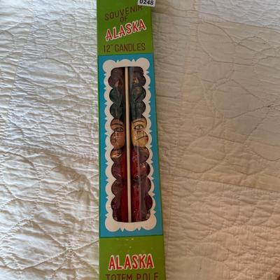 Alaska totem pole candles